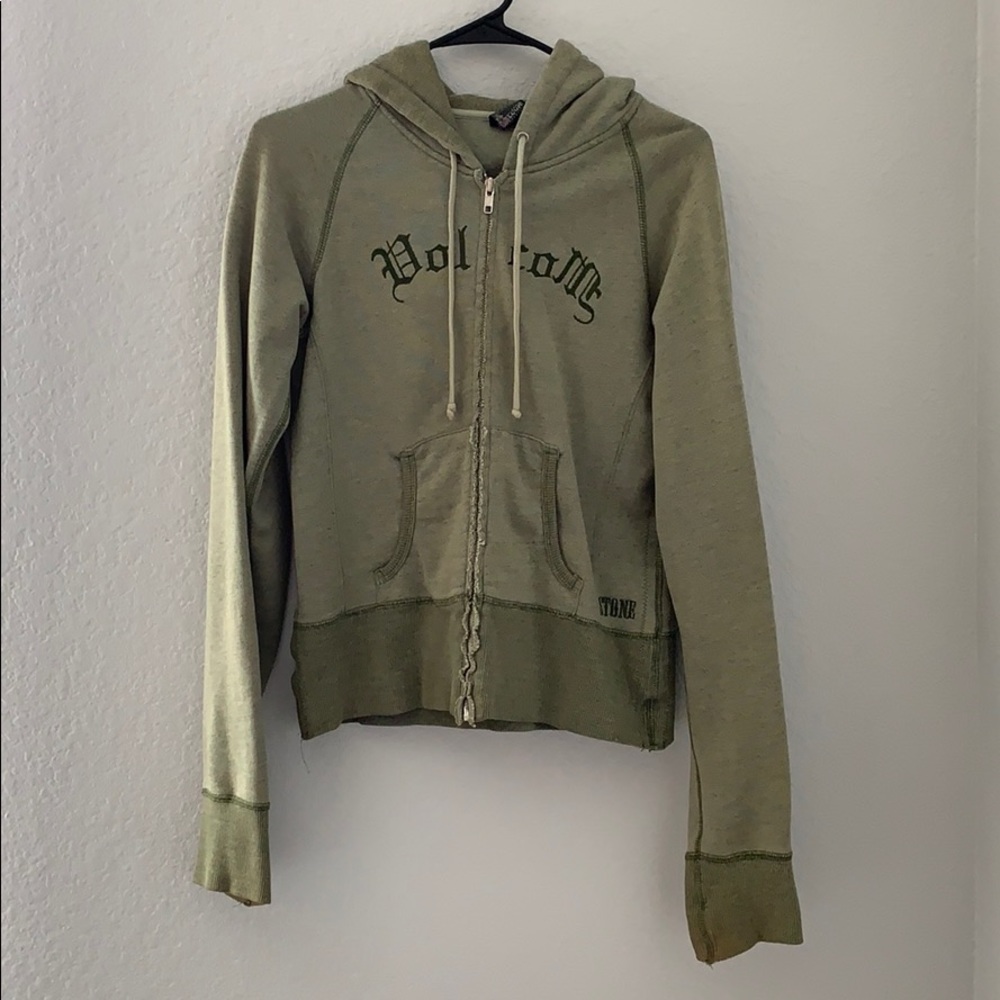 Volcom green jacket